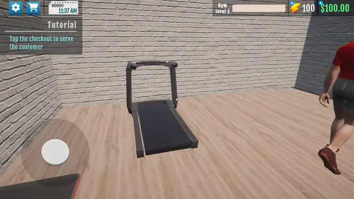 Fitness Gym Simulator Fit 3D android App screenshot 2